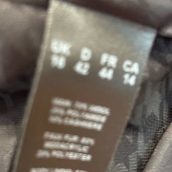 Windsmoor Stylish Women's Red Pea Coat - Picture 6 of 6